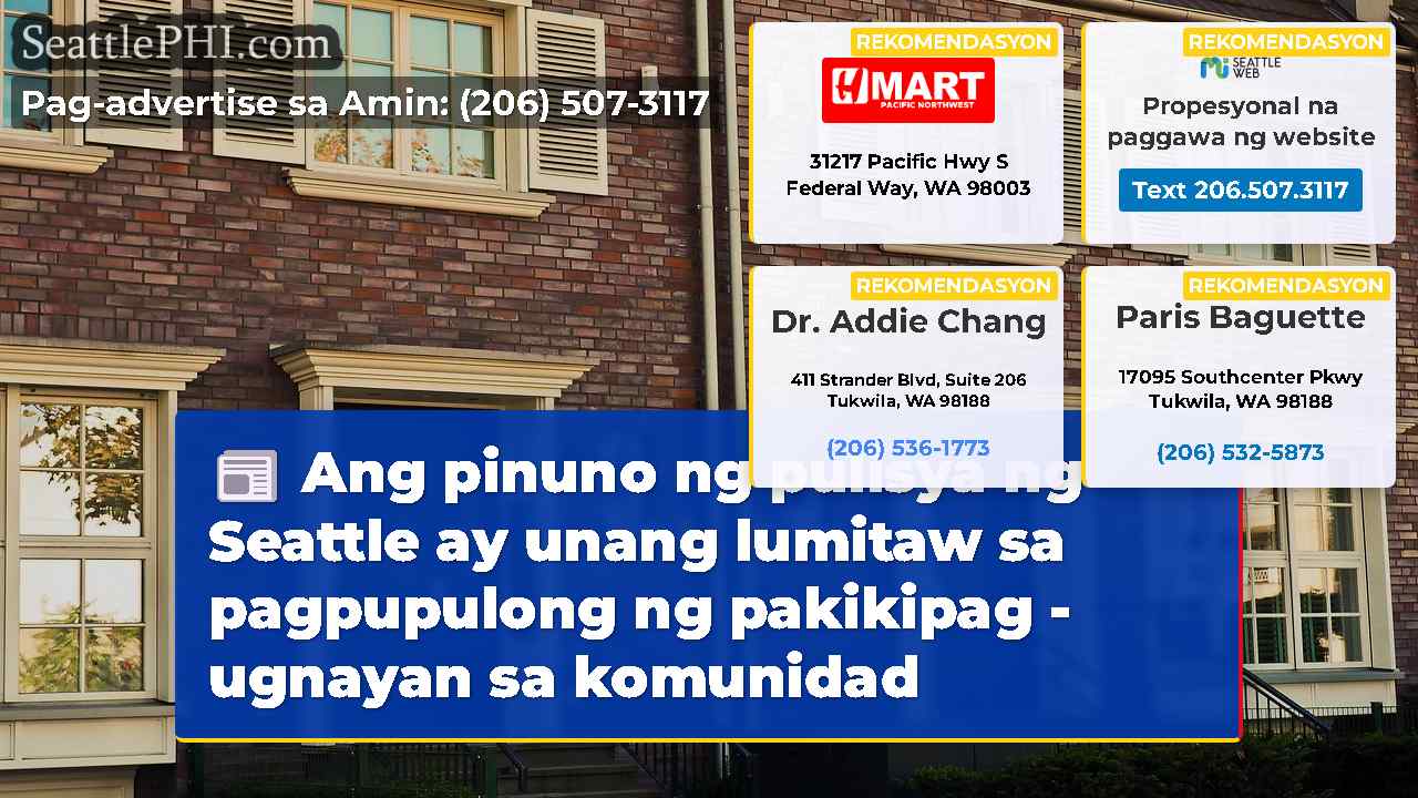 balita sa Seattle SeattlePHI