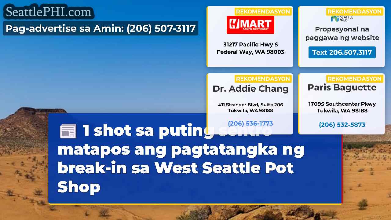 1 shot sa puting sentro matapos ang pagtatangka