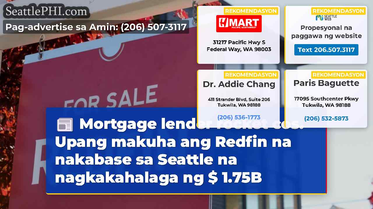 Mortgage lender rocket cos. Upang makuha ang