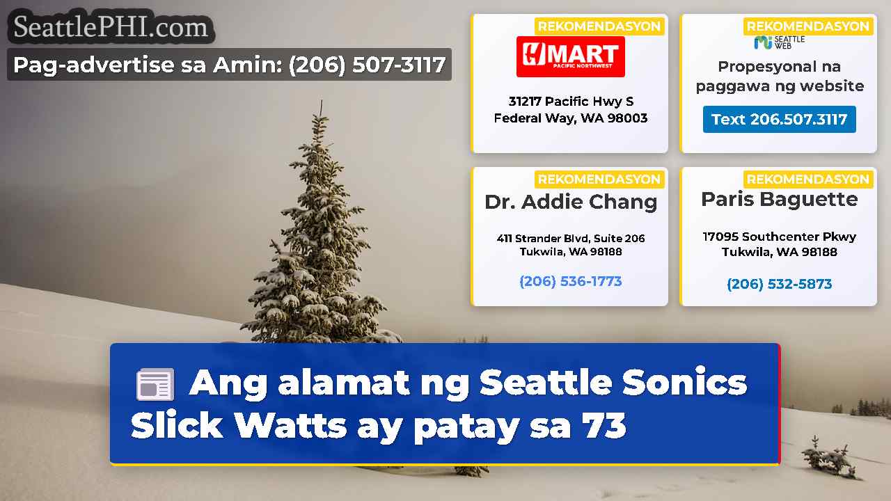 balita sa Seattle SeattlePHI