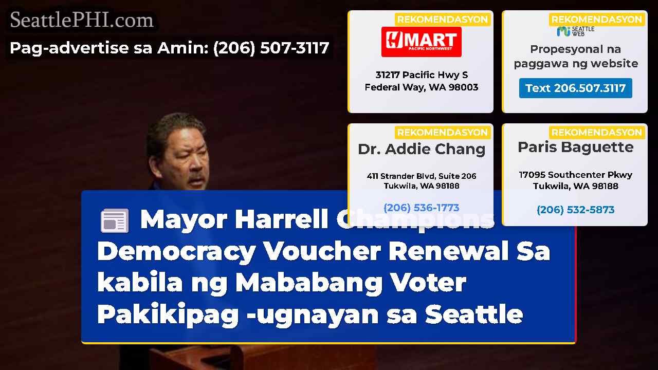 balita sa Seattle SeattlePHI