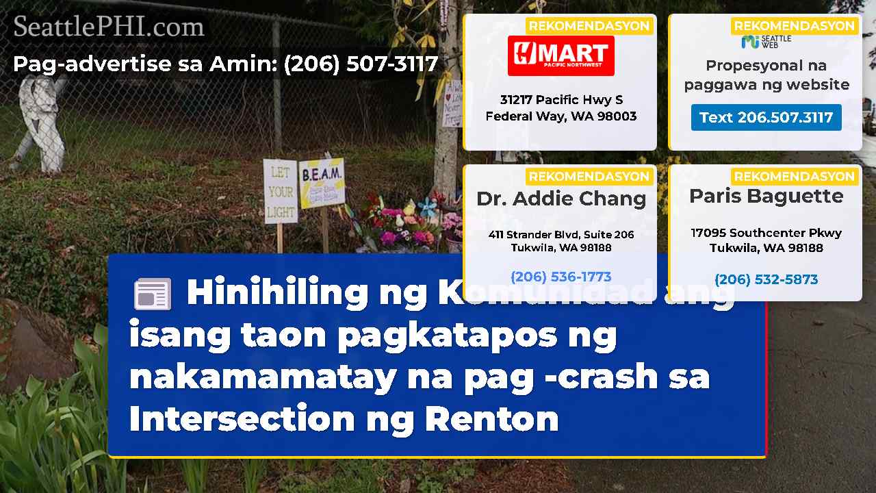 Hinihiling ng Komunidad ang isang taon pagkatapos