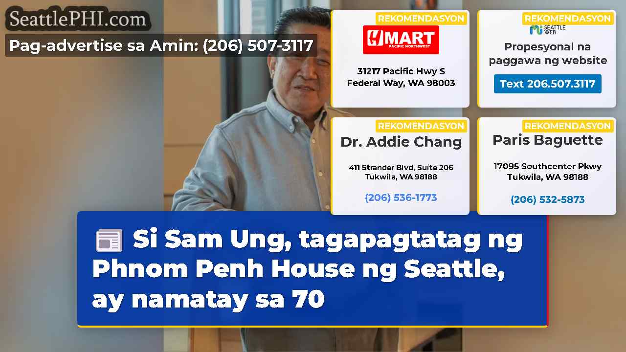 Si Sam Ung, tagapagtatag ng Phnom Penh House ng