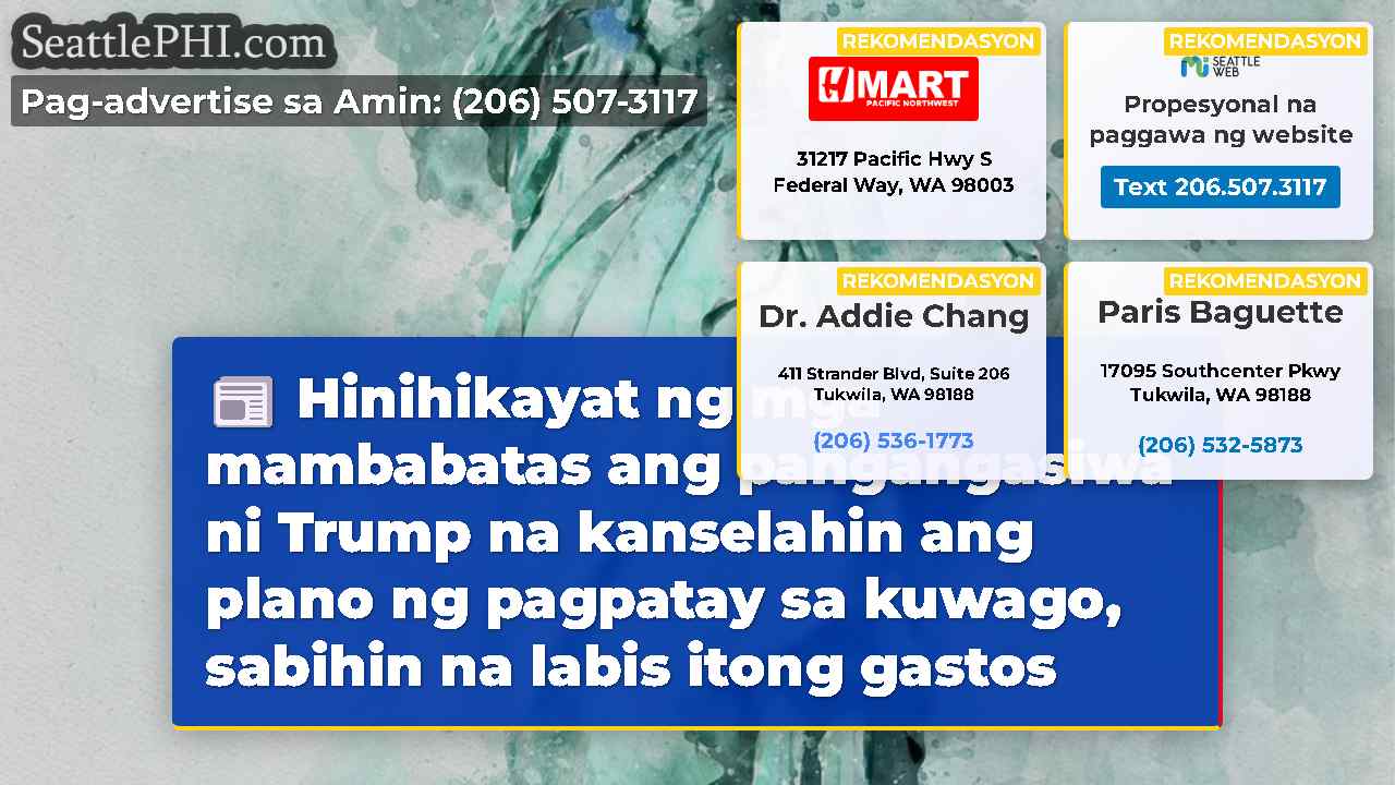 balita sa Seattle SeattlePHI