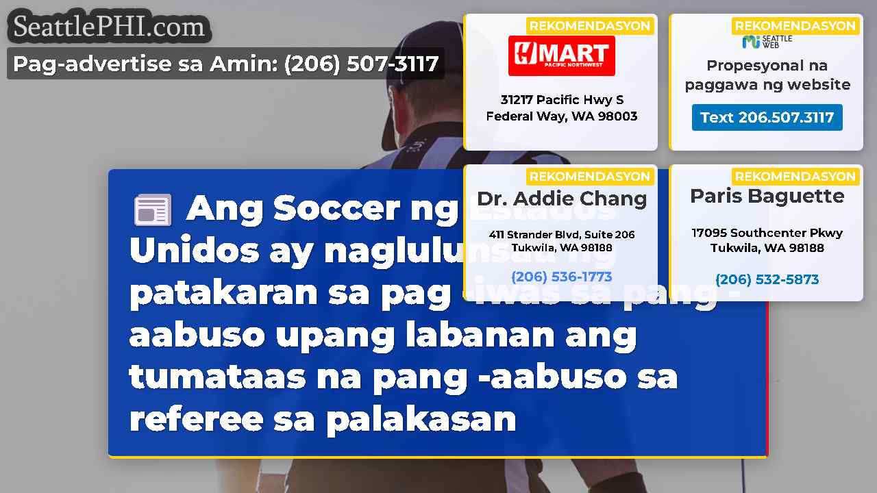 Ang Soccer ng Estados Unidos ay naglulunsad ng