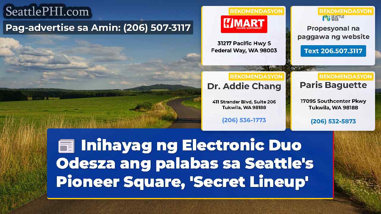 balita sa Seattle SeattlePHI