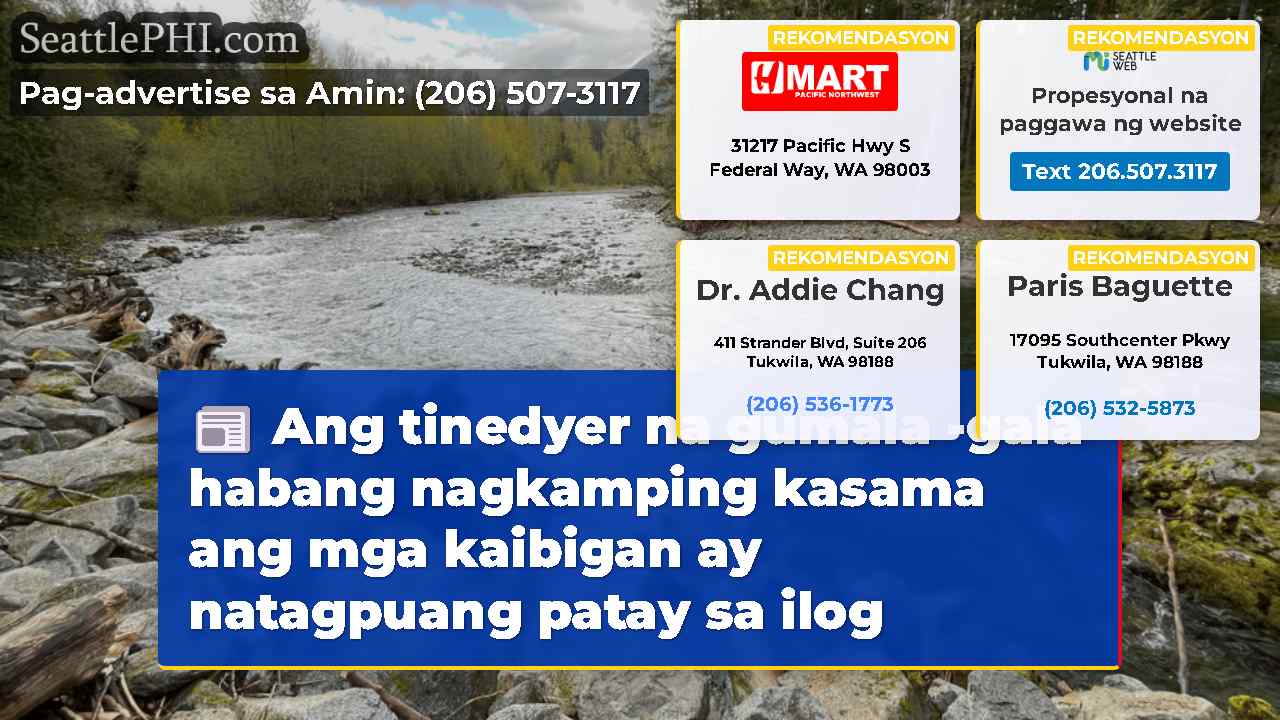 Ang tinedyer na gumala -gala habang nagkamping
