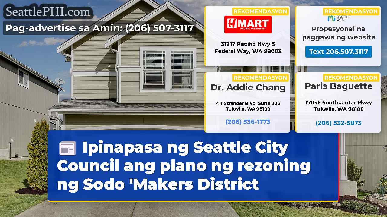 balita sa Seattle SeattlePHI