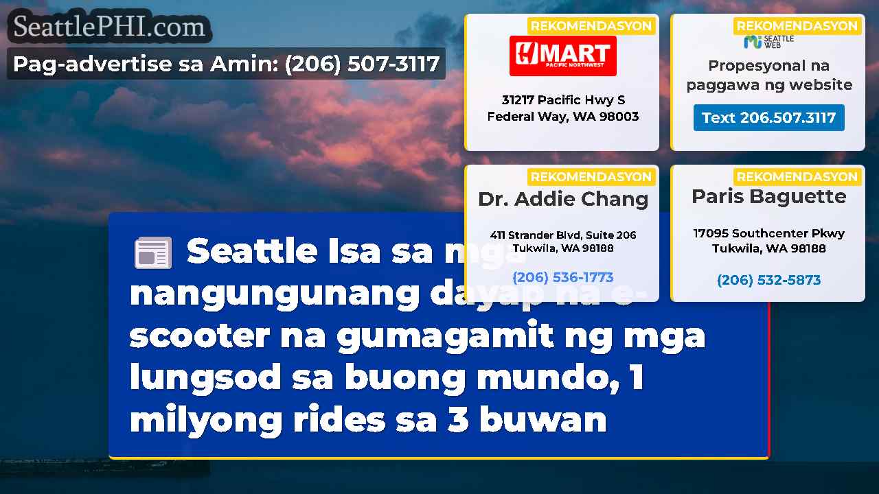 balita sa Seattle SeattlePHI