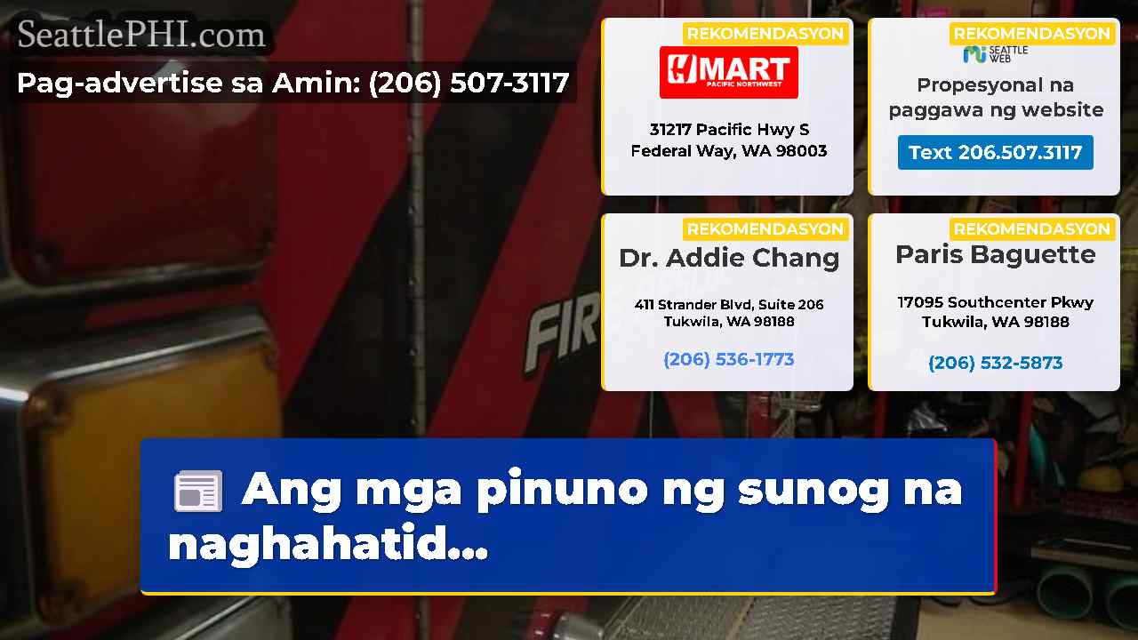 balita sa Seattle SeattlePHI