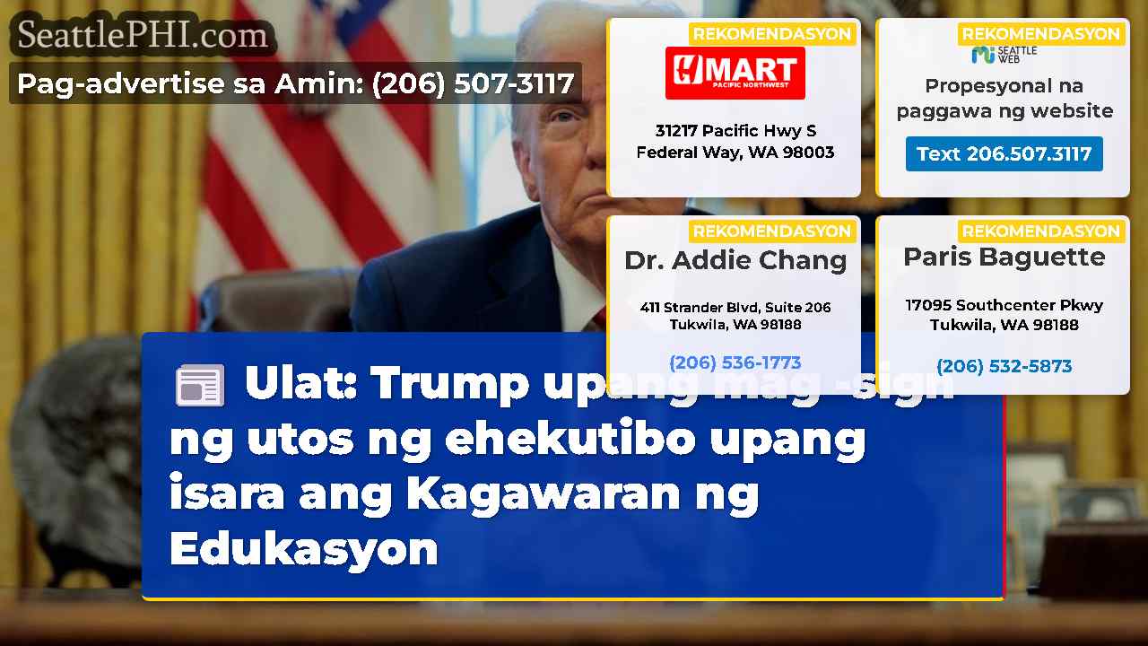 Ulat: Trump upang mag -sign ng utos ng ehekutibo