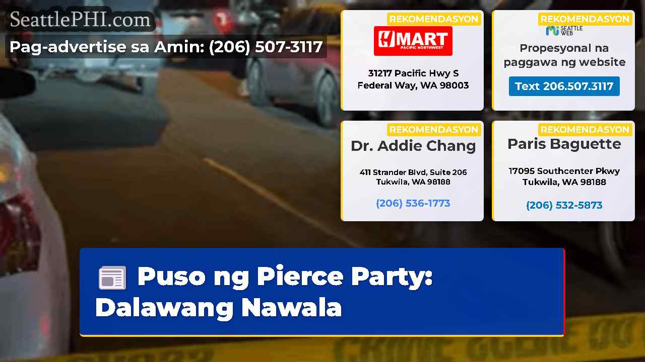 balita sa Seattle SeattlePHI