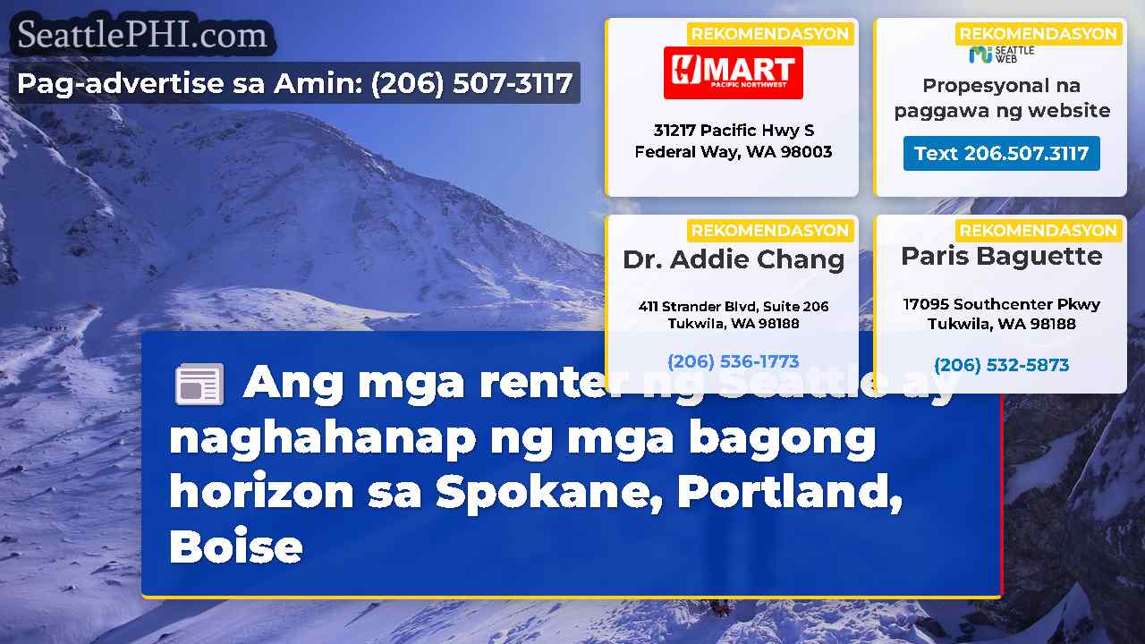 balita sa Seattle SeattlePHI