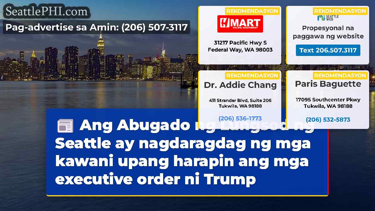 balita sa Seattle SeattlePHI