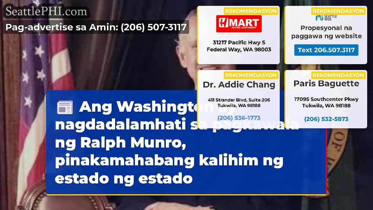 Ang Washington ay nagdadalamhati sa pagkawala ng
