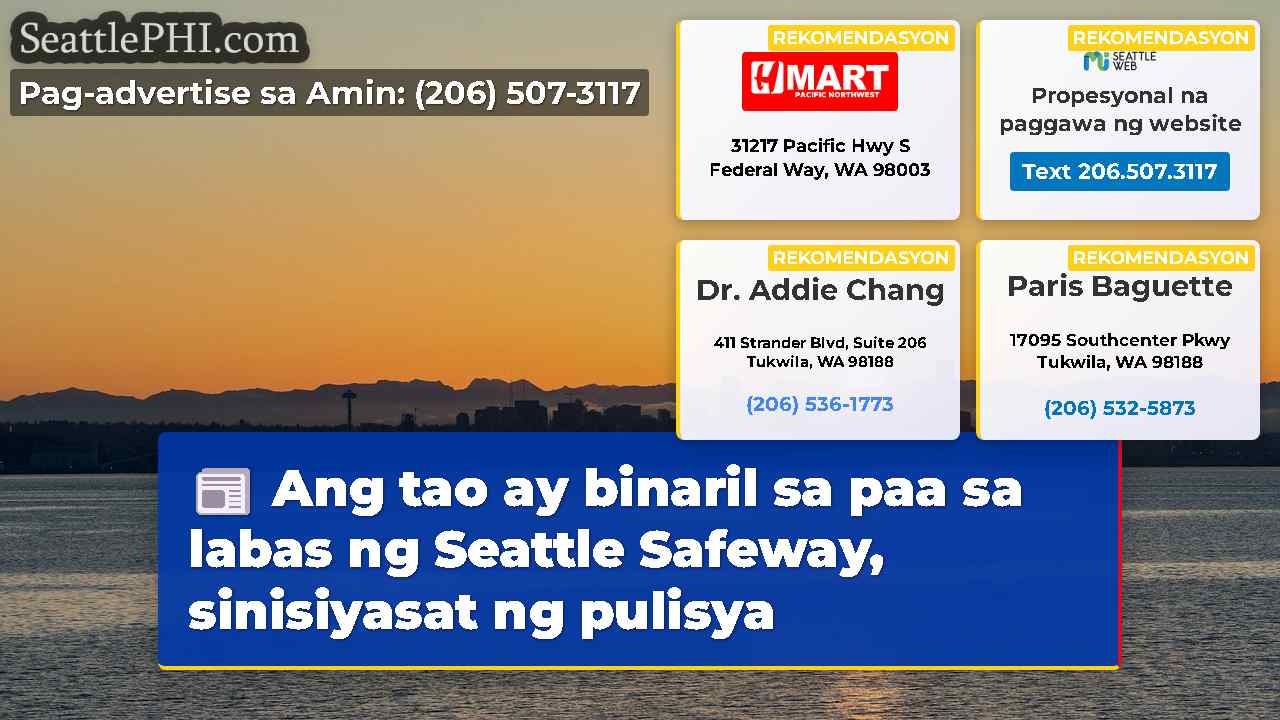 balita sa Seattle SeattlePHI