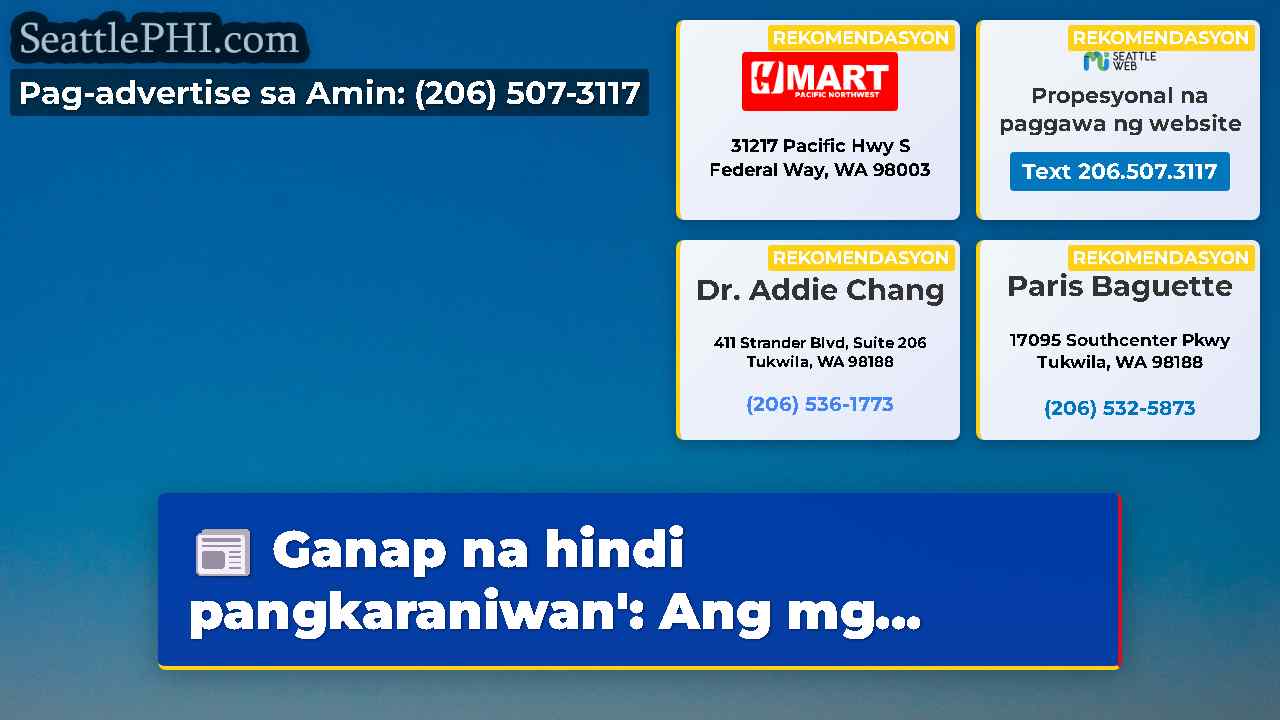Ganap na hindi pangkaraniwan': Ang mg...