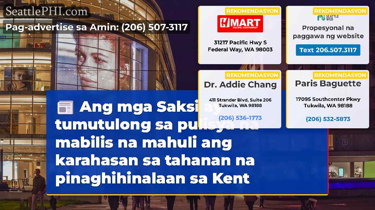 balita sa Seattle SeattlePHI
