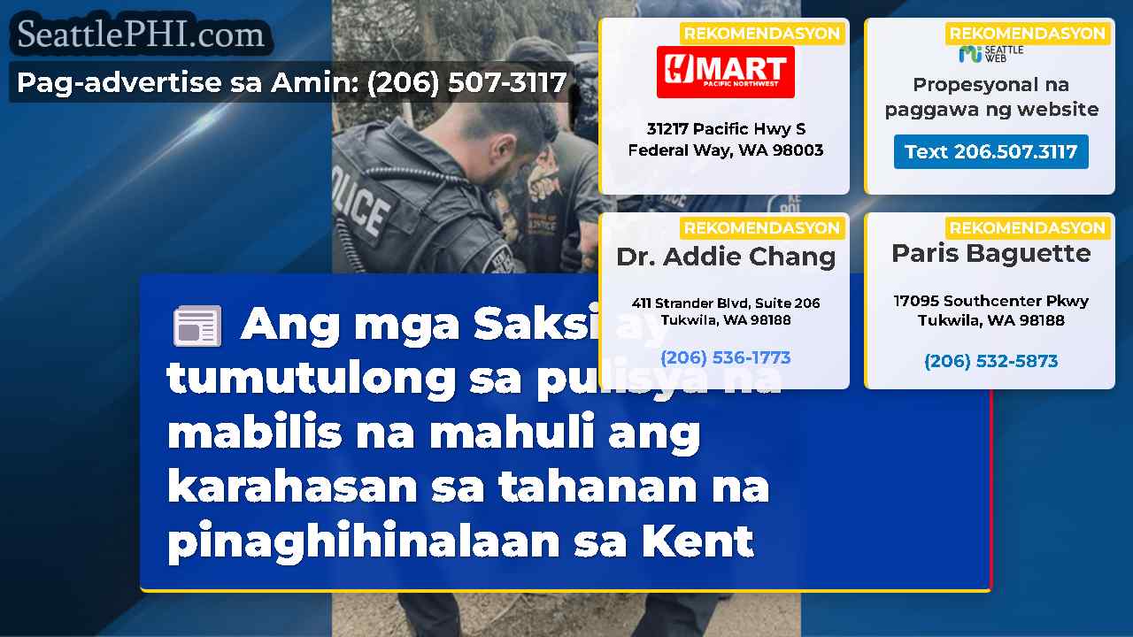 Ang mga Saksi ay tumutulong sa pulisya na mabilis