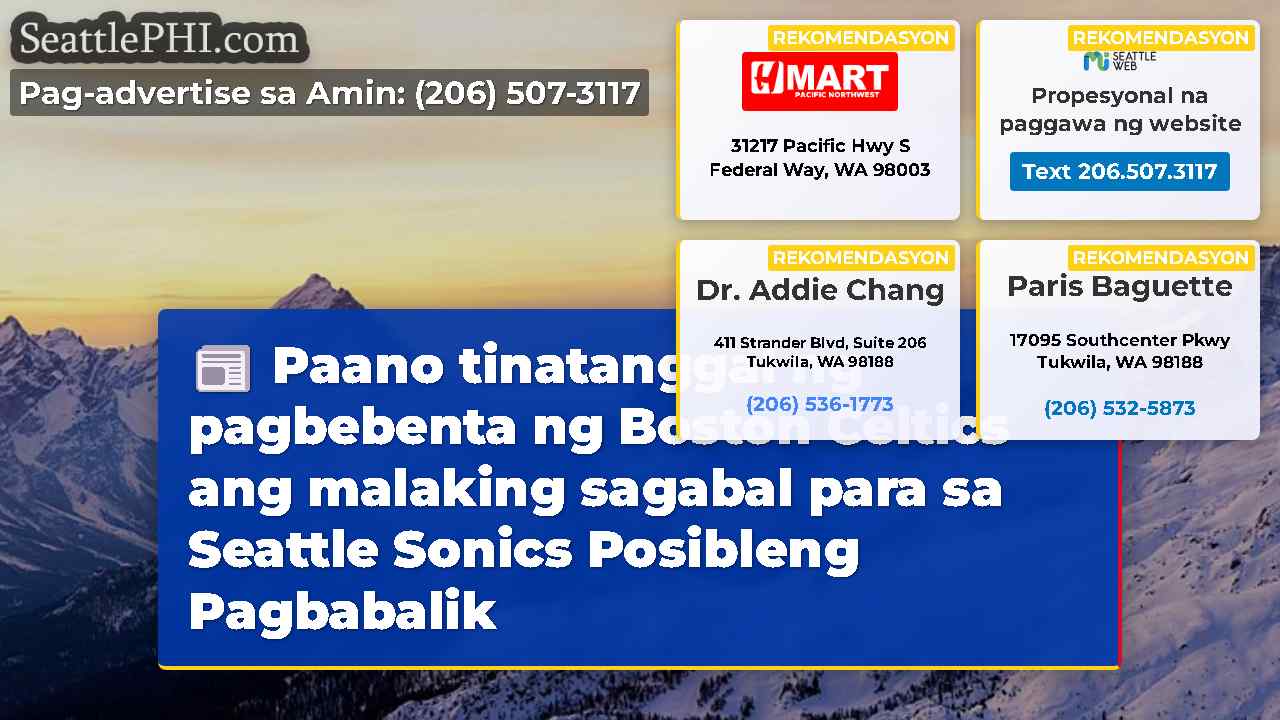 balita sa Seattle SeattlePHI