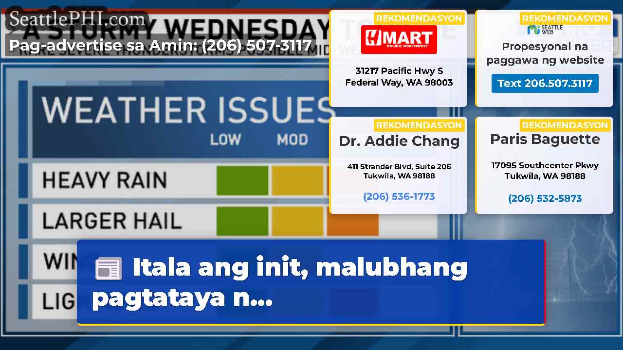 balita sa Seattle SeattlePHI