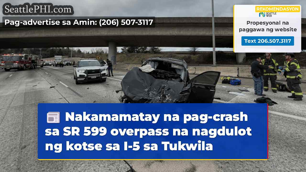 Nakamamatay na pag-crash sa SR 599 overpass na