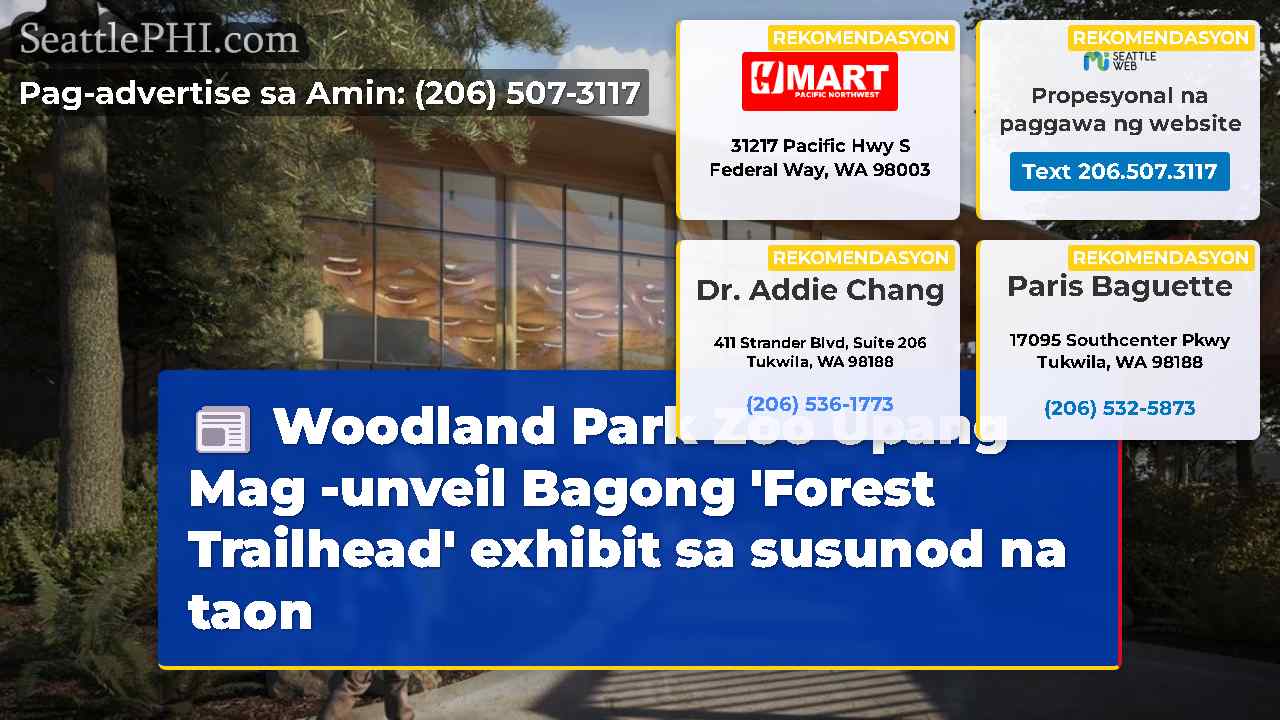 Woodland Park Zoo Upang Mag -unveil Bagong