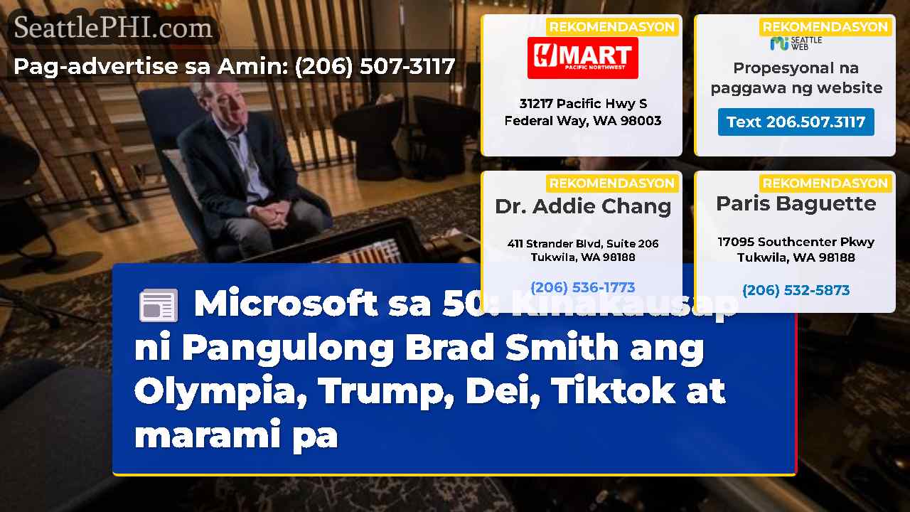 balita sa Seattle SeattlePHI