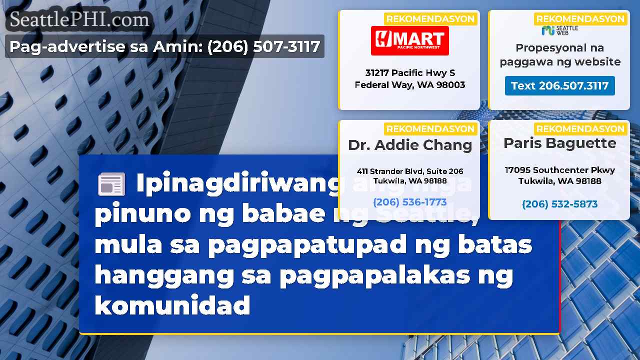 balita sa Seattle SeattlePHI