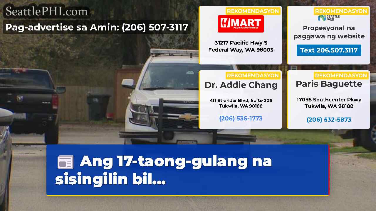 balita sa Seattle SeattlePHI