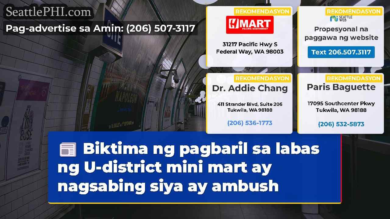 balita sa Seattle SeattlePHI