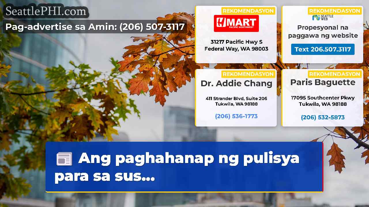 balita sa Seattle SeattlePHI