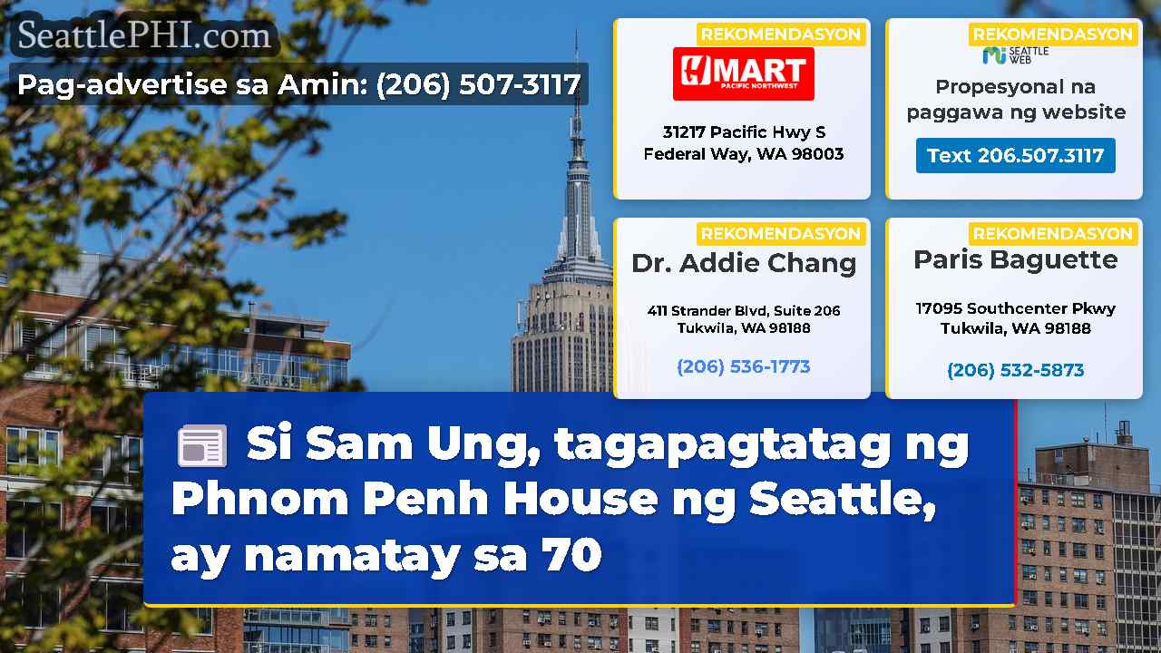 balita sa Seattle SeattlePHI