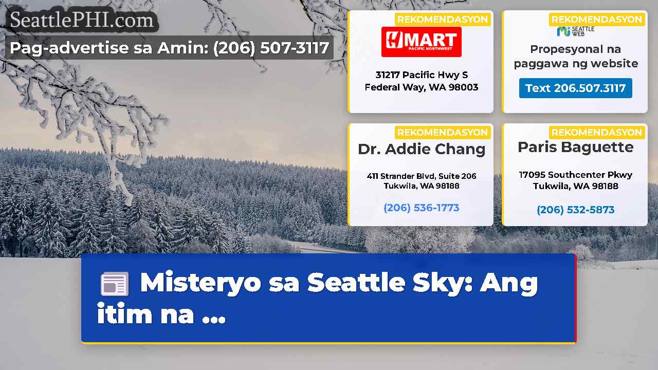 balita sa Seattle SeattlePHI