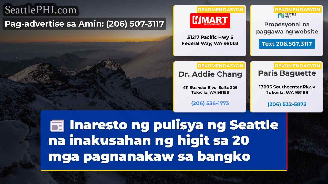 Inaresto ng pulisya ng Seattle na inakusahan ng