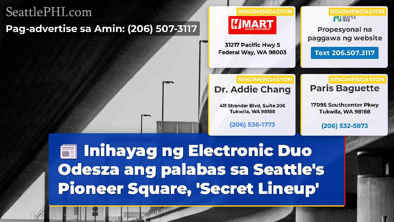 balita sa Seattle SeattlePHI