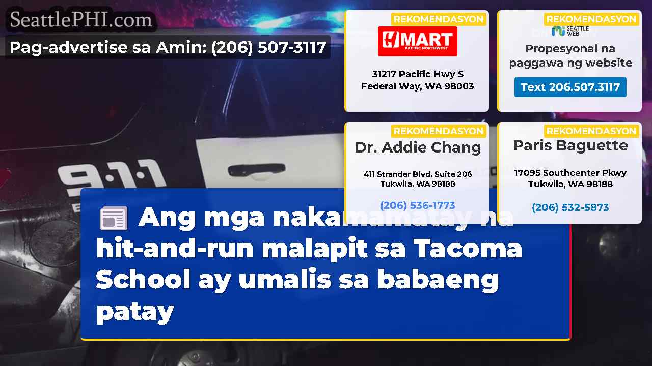 Ang mga nakamamatay na hit-and-run malapit sa