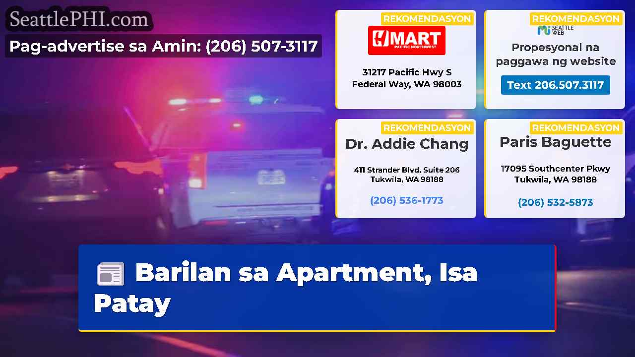 Barilan sa Apartment, Isa Patay
