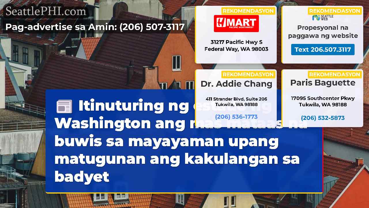 balita sa Seattle SeattlePHI
