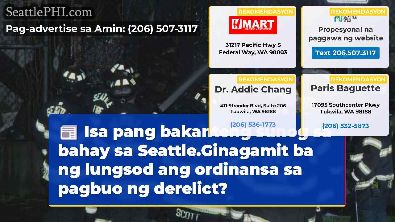 balita sa Seattle SeattlePHI