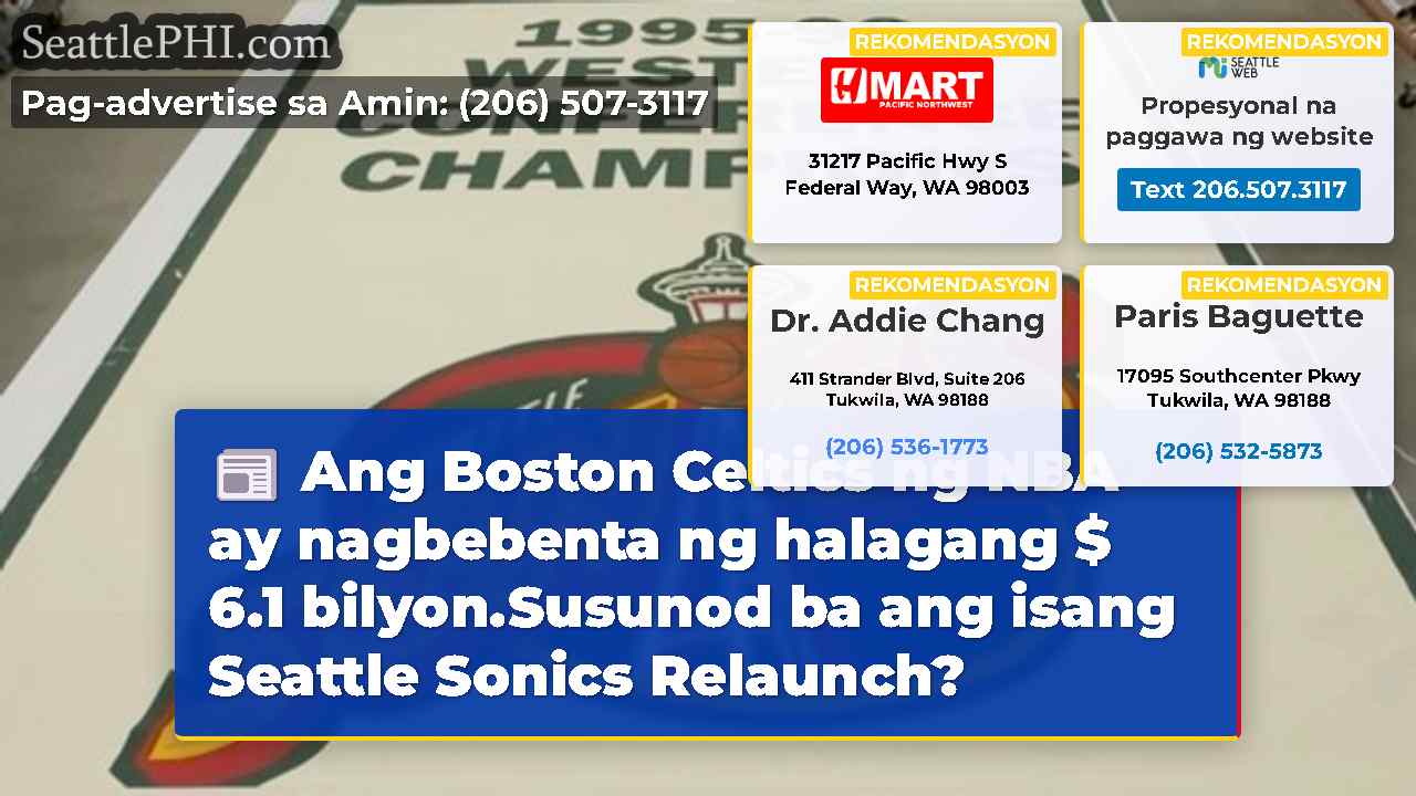 Ang Boston Celtics ng NBA ay nagbebenta ng