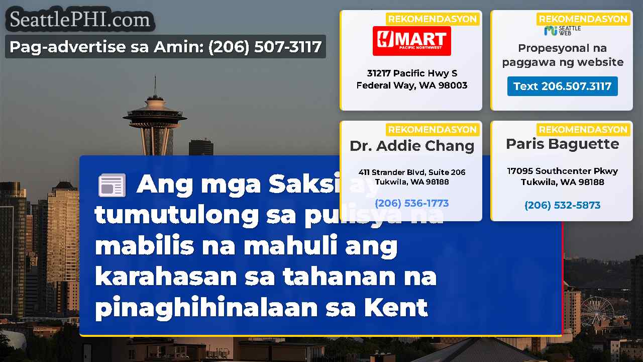 balita sa Seattle SeattlePHI
