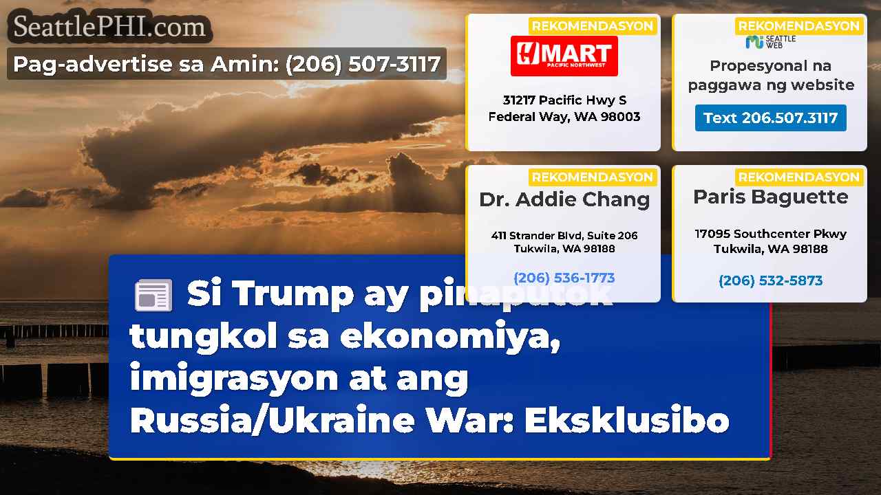 balita sa Seattle SeattlePHI