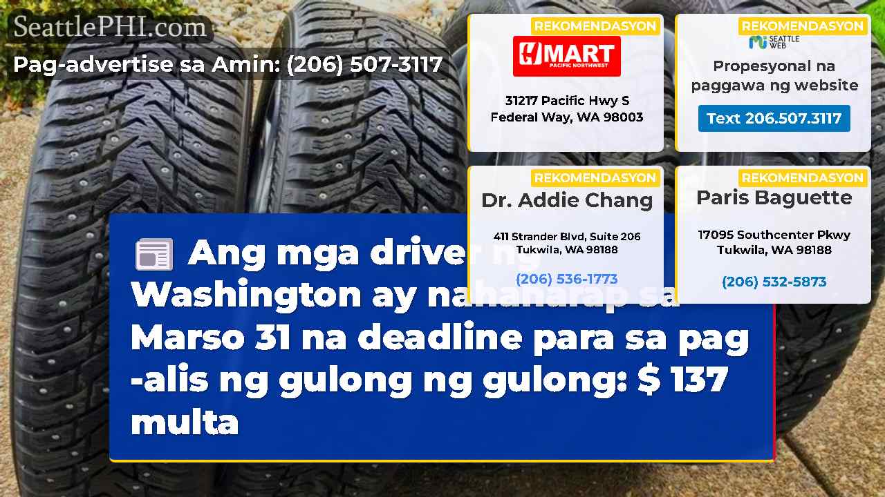 Ang mga driver ng Washington ay nahaharap sa