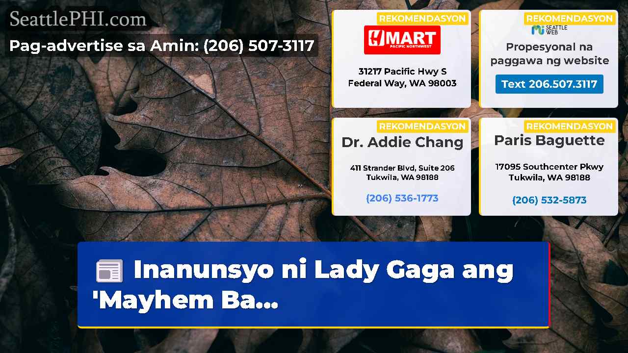 balita sa Seattle SeattlePHI