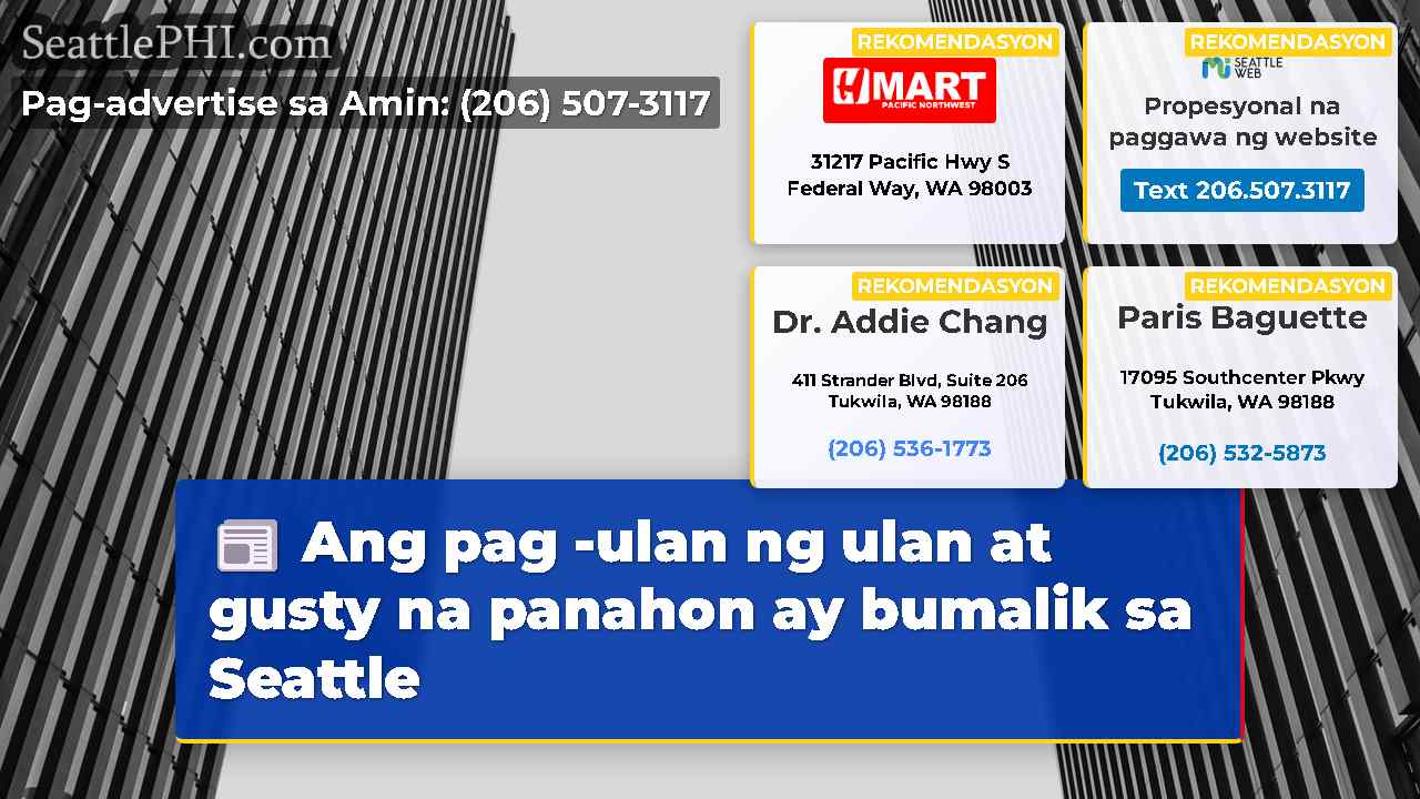 balita sa Seattle SeattlePHI