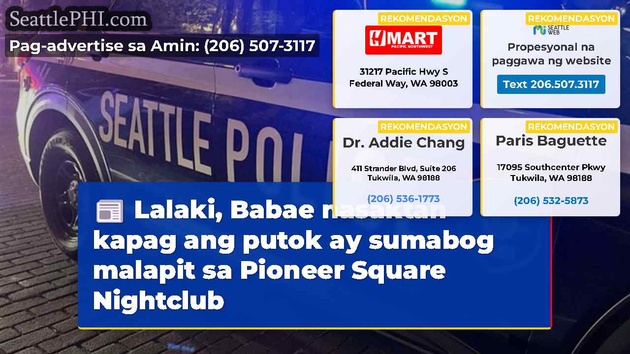 Lalaki, Babae nasaktan kapag ang putok ay sumabog