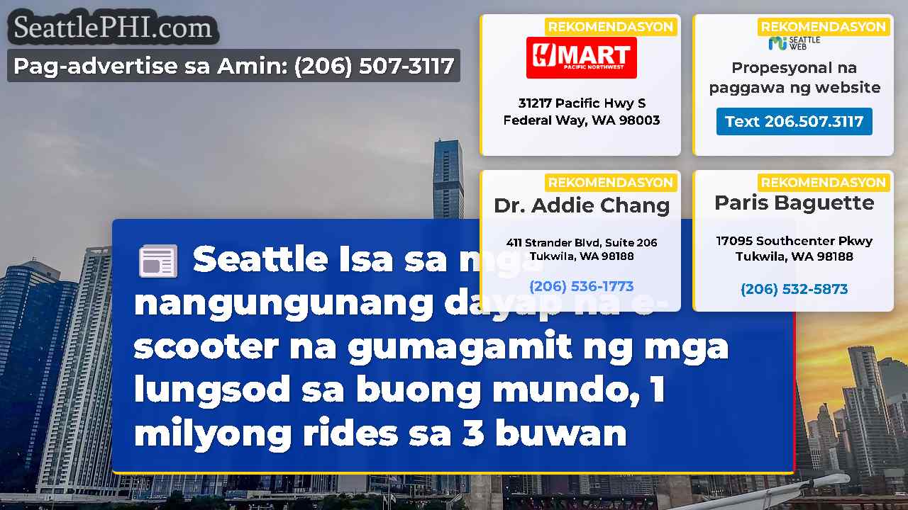 balita sa Seattle SeattlePHI