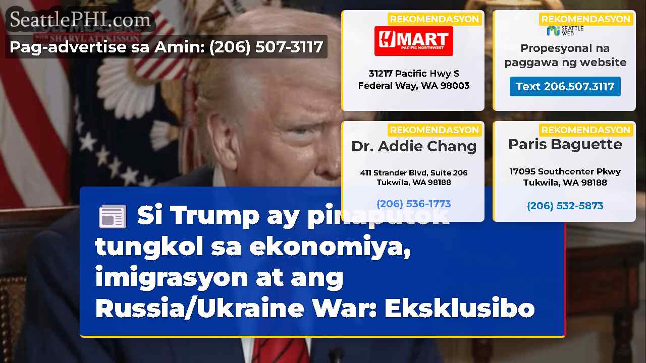 Si Trump ay pinaputok tungkol sa ekonomiya,
