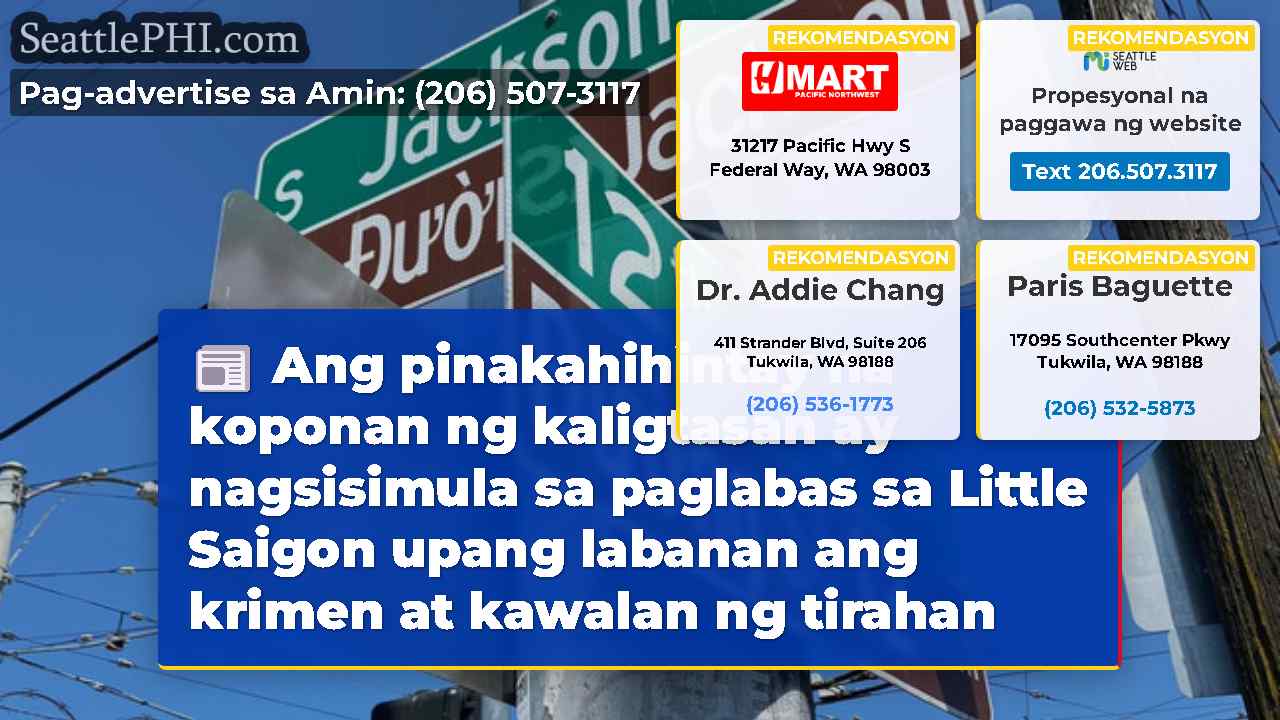 balita sa Seattle SeattlePHI